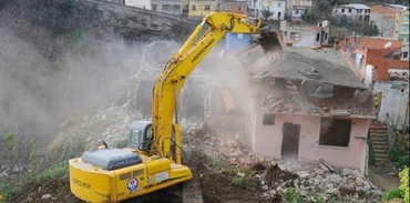 Trabzon'da 312 bina yıkıldı