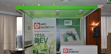 AKG Gazbeton Yeşil Binalar Zirvesi sponsoru oldu