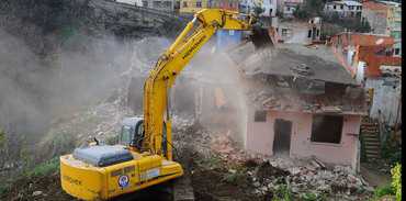 Trabzon Tabakhane’de 338 bina yıkıldı