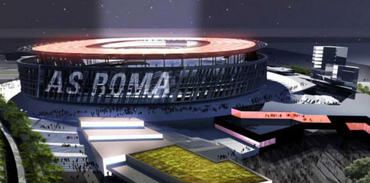 Roma'nın yeni stadı görücüye çıkarıldı