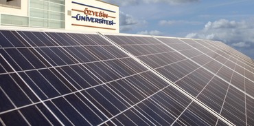 Özyeğin Üniversitesi’ne güneş enerjisi santrali