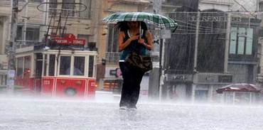 İstanbul'un yardımına yağmur yetişti