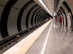 Aksaray Yenikapı metrosunda ilk test sürüşü için geri sayım başladı