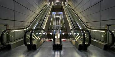 Zeytinburnu Metrosu'nun yürümeyen merdiven rekoru