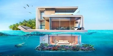 Dubai'nin yüzen evleri