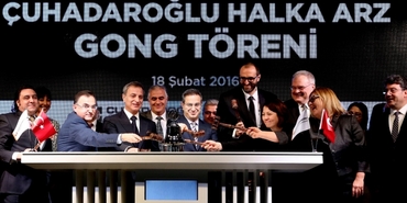 Çuhadaroğlu Borsa İstanbul'a merhaba dedi