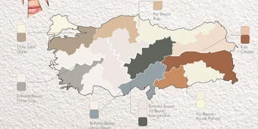 Polisan, Türkiye'nin renk haritasını çıkardı