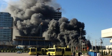 Bursa'da inşaat şantiyesinde yangın: 1 ölü