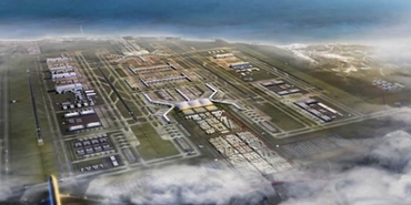 Üçüncü havalimanı ilk etap inşaatı yüzde 40'lara ulaştı