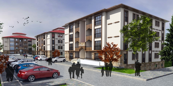 TOKİ Kırşehir Akpınar'a 141 konut inşa edecek